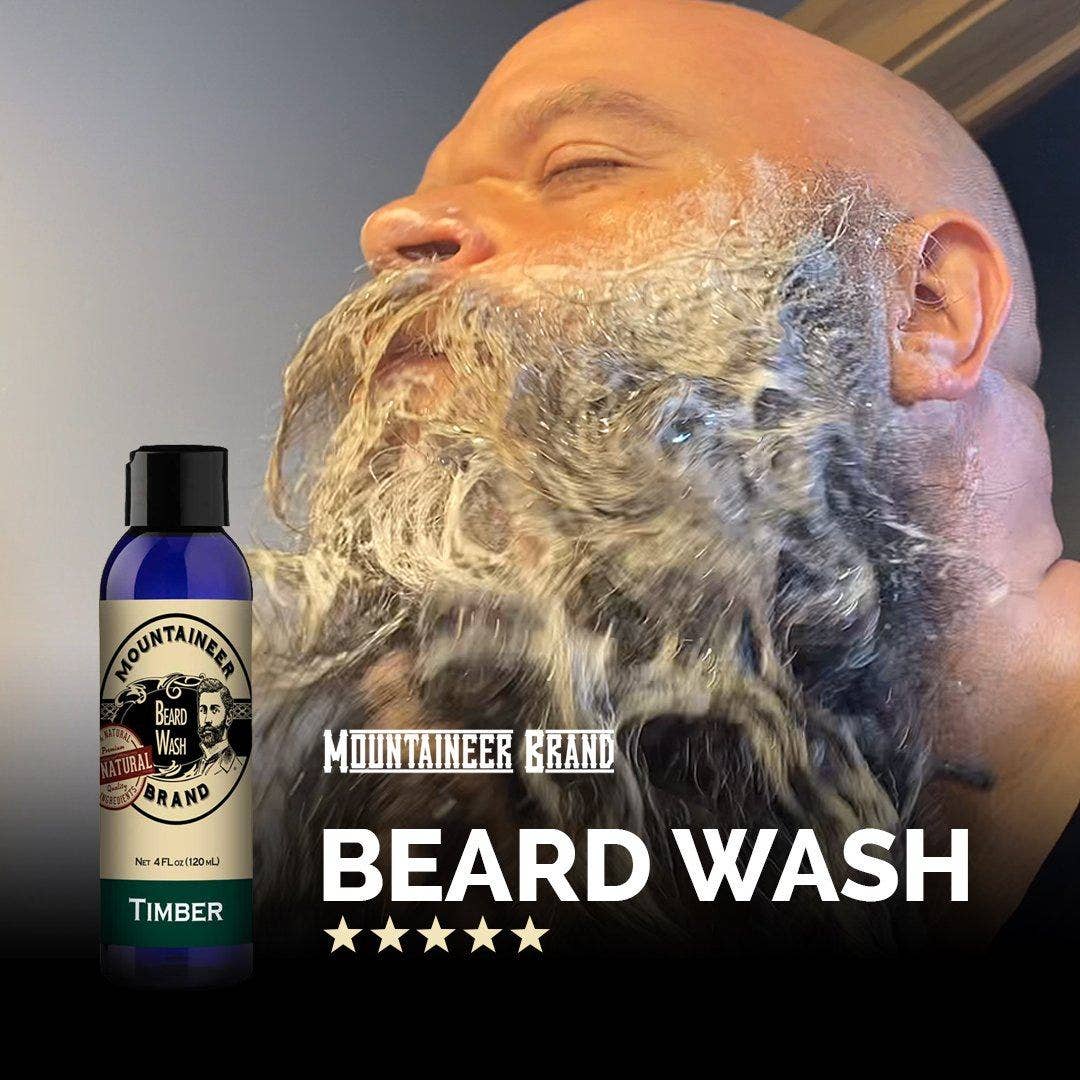 Natural Beard Wash: Gentle, All-Natural Clean