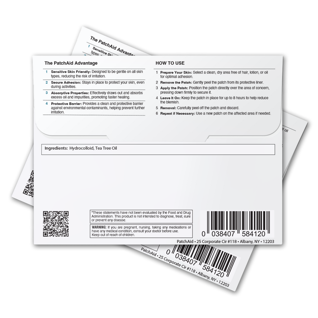 PatchAid - Pimple Patch Ultra - Invisible with Tapered Edges