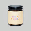 Happy Birthday Beeswax & Essential Oil Celebrate Jar Candle