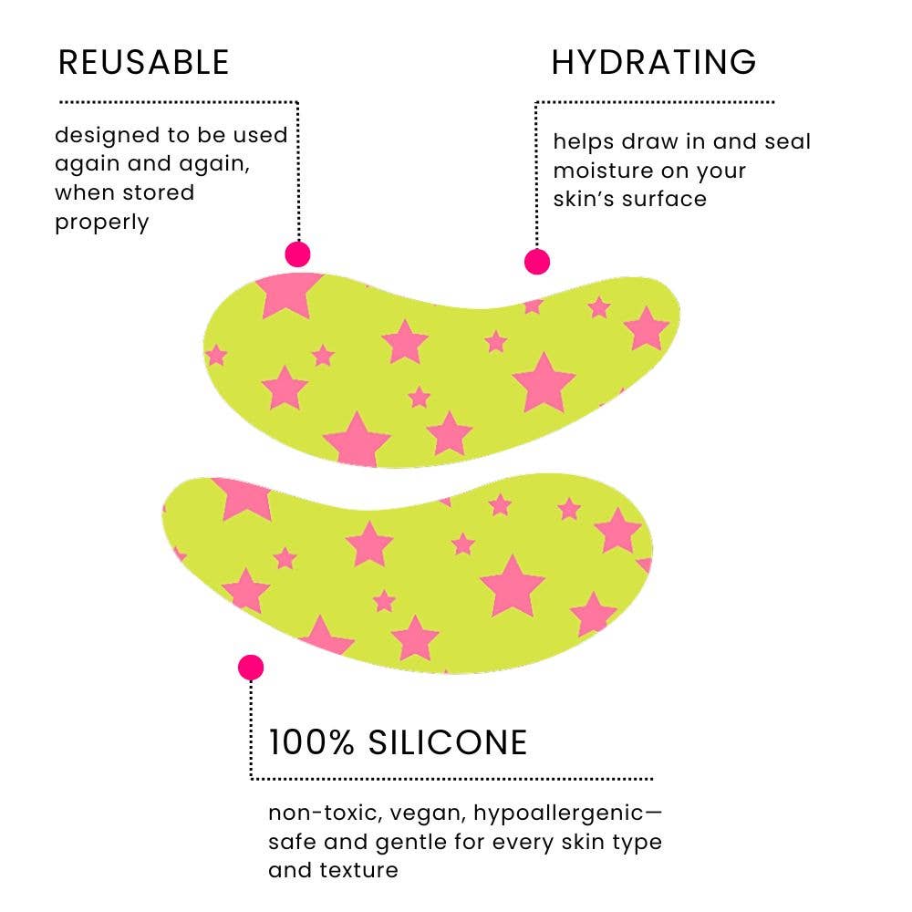 STEP ZERO Skincare - Reusable Eye Patches