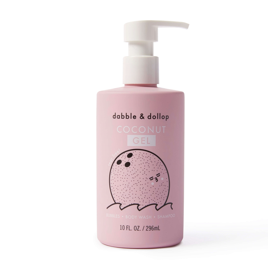 Dabble & Dollop® - Tear-Free Shampoo, Body Wash, & Bubbles - Coconut