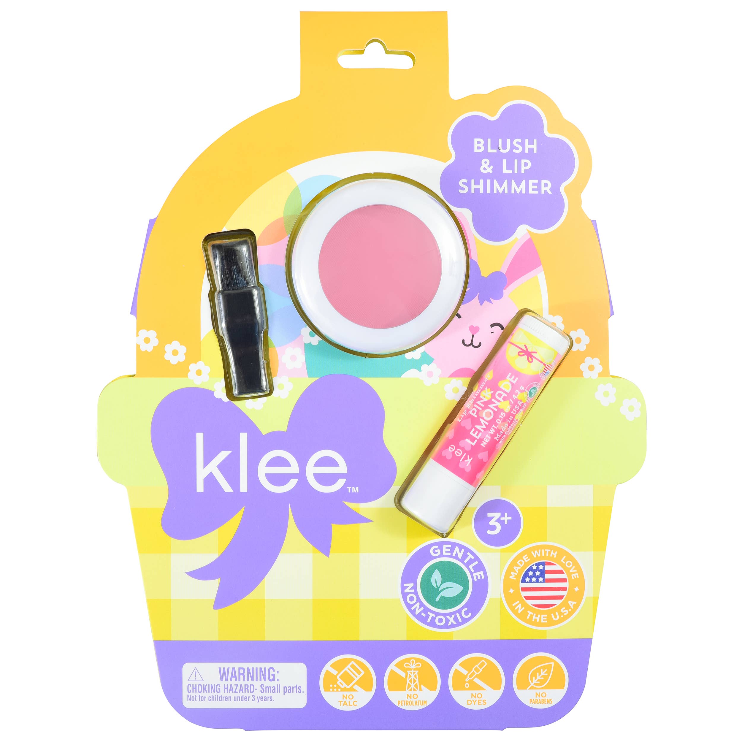 Klee Naturals - NEW! Sunlit Pop - Easter Blush and Lip Shimmer Set