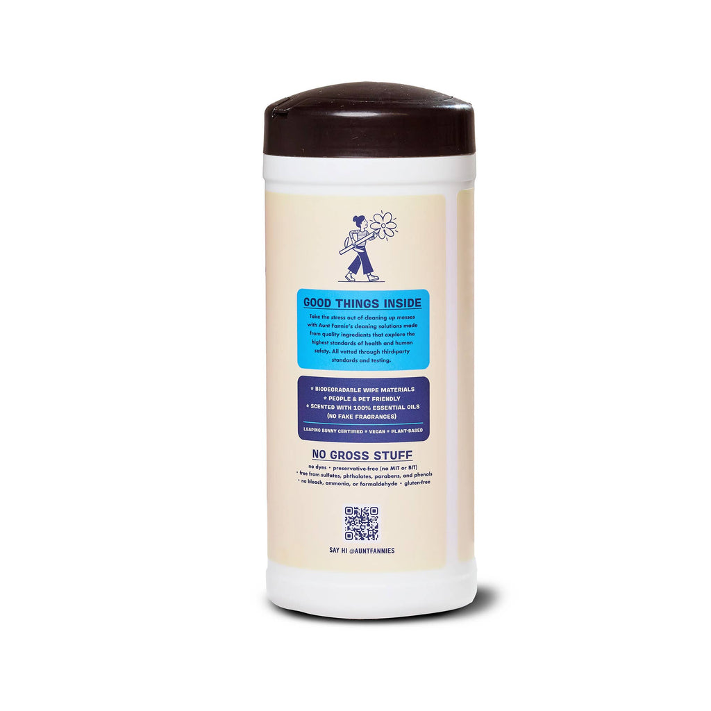 Aunt Fannie's - Glass & Window Wipes - 35 Count