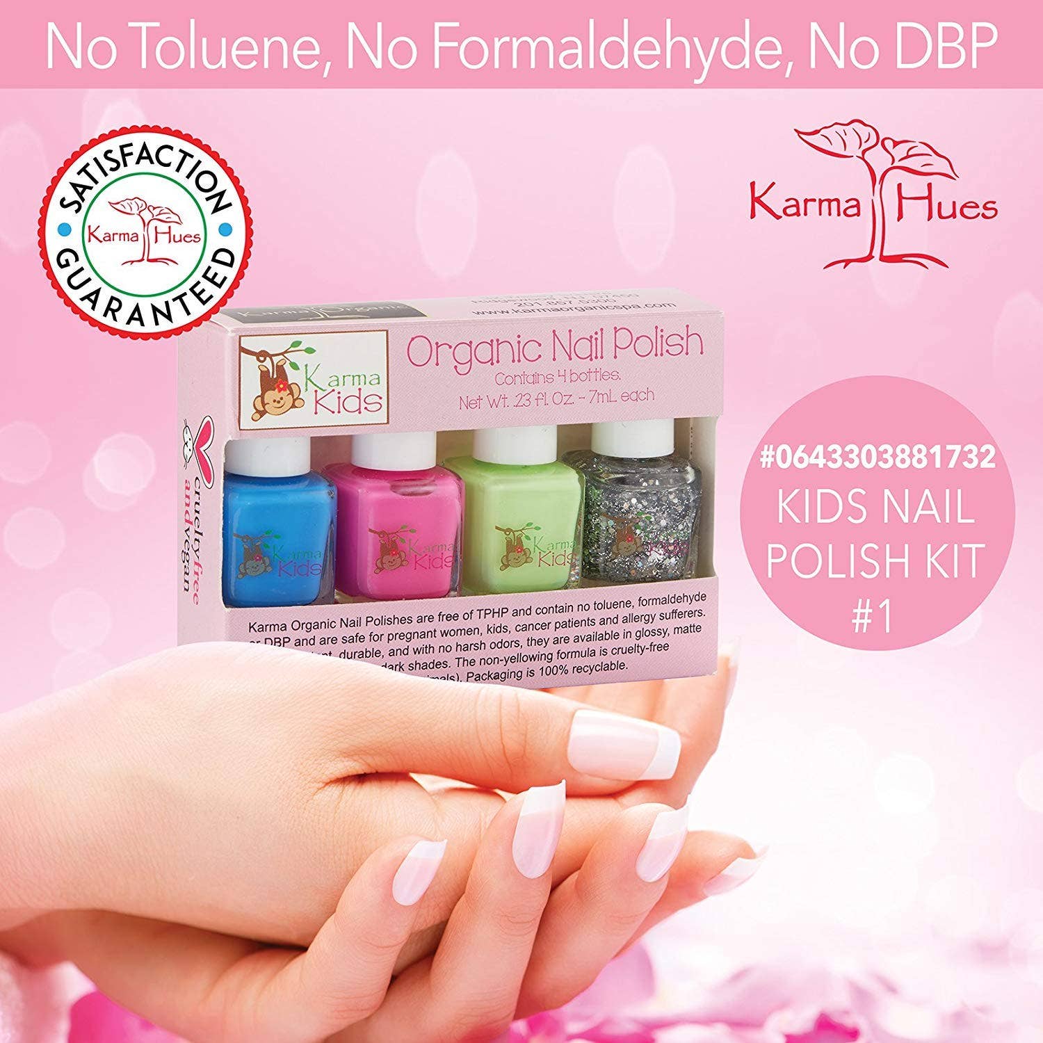 Karma Kids Set- Nail Polish - Spring + Sparkle