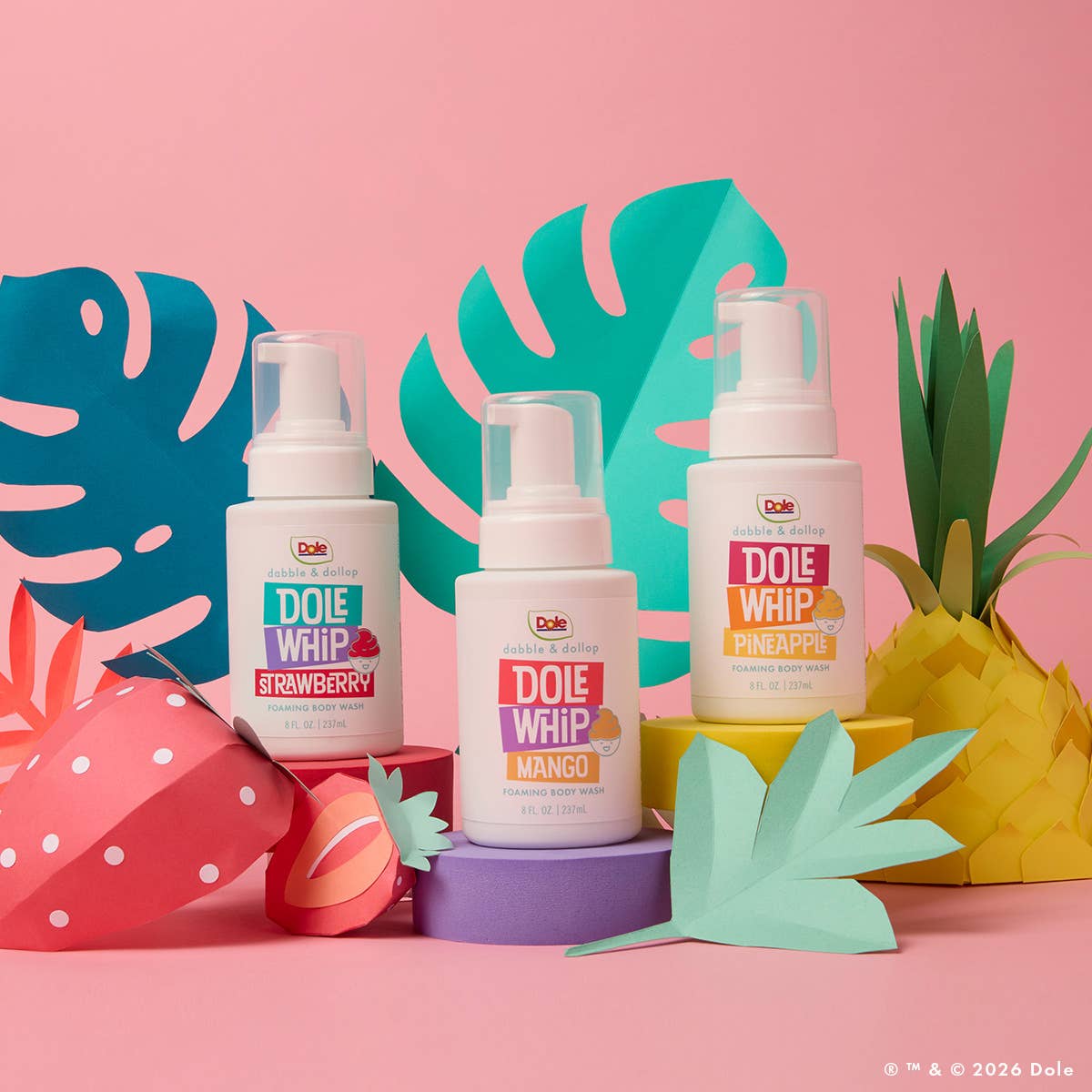 Dabble & Dollop® - Dole Whip® Pineapple Foaming Body Wash