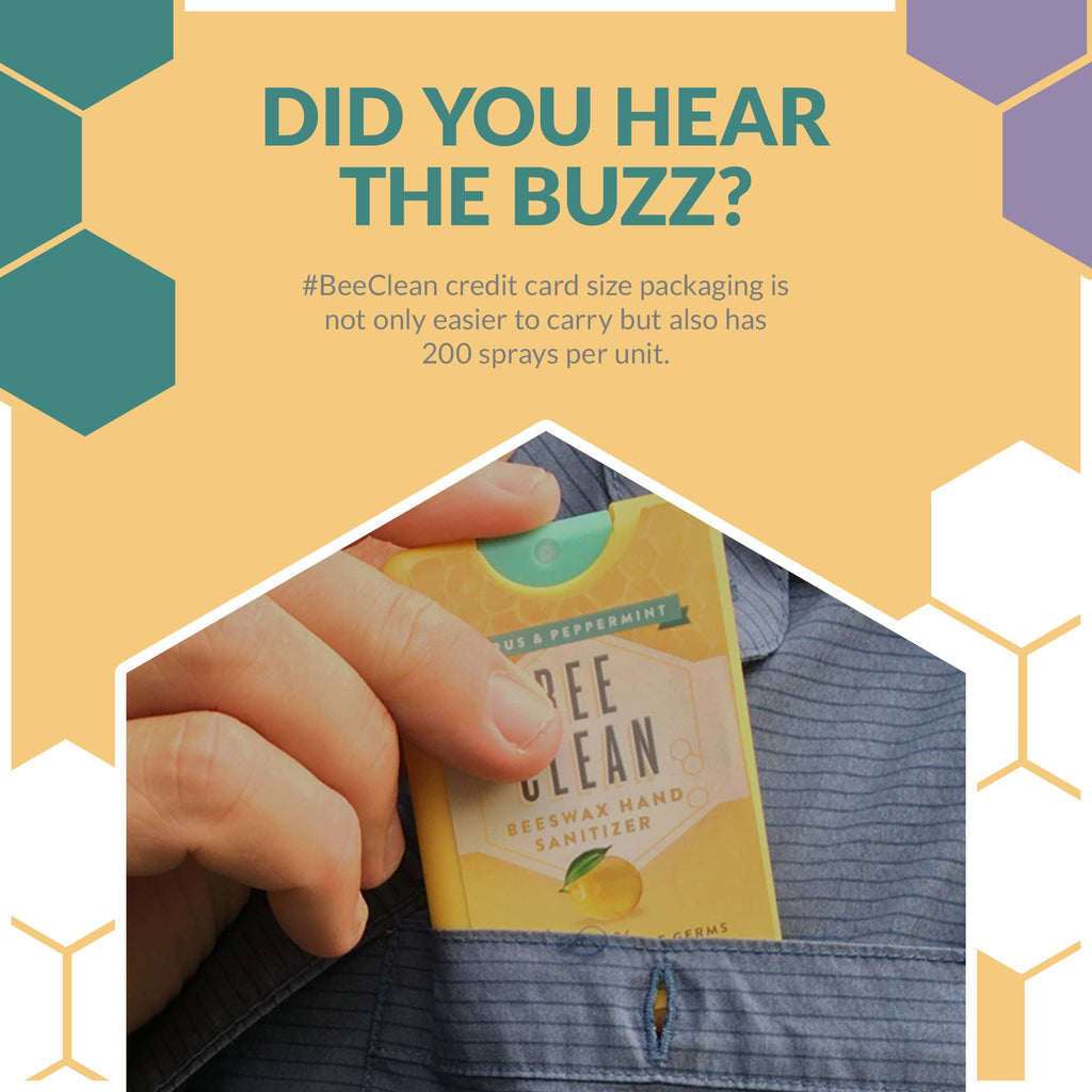 Bee Clean - Bee Clean Organic Beeswax Hand Sanitizer