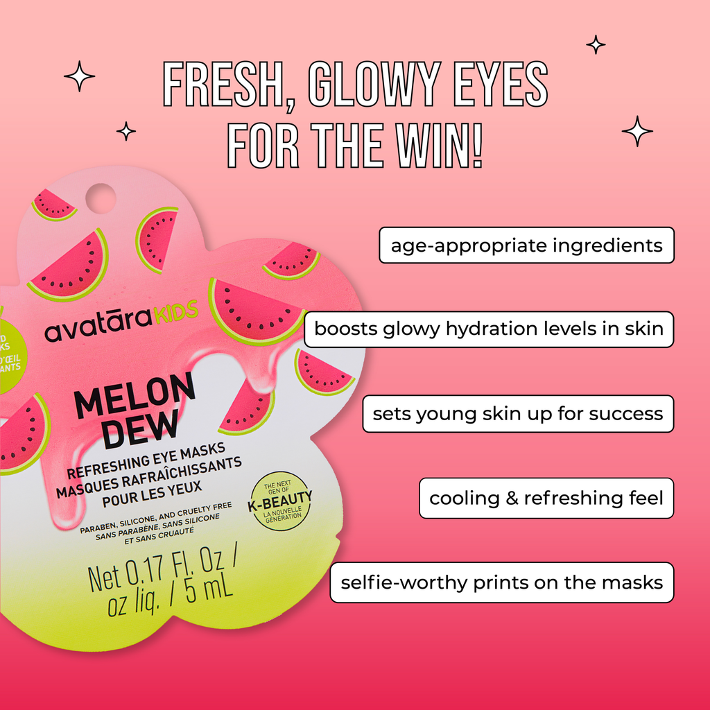 Avatara - Melon Dew Kid's Eye Masks