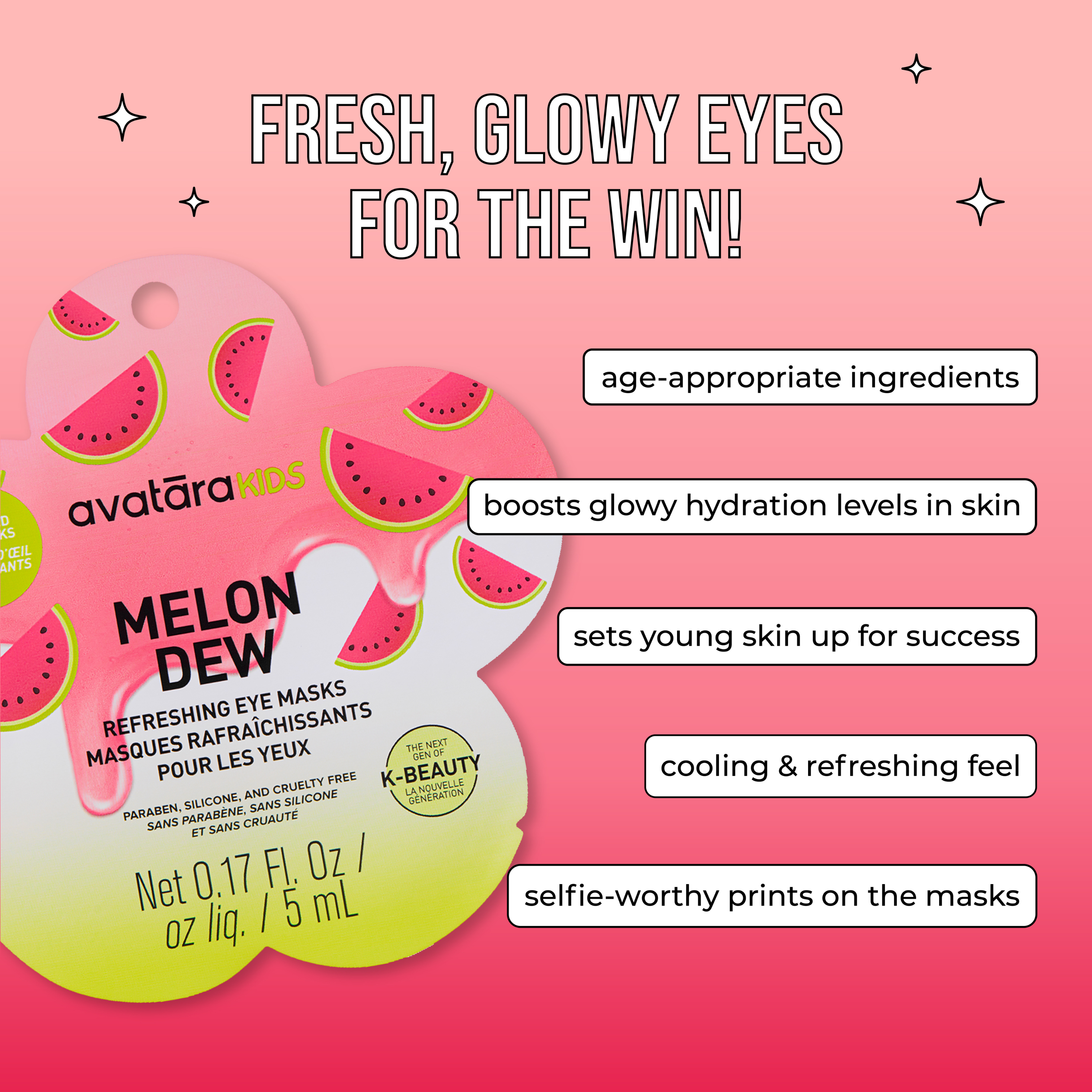 Avatara - Melon Dew Kid's Eye Masks